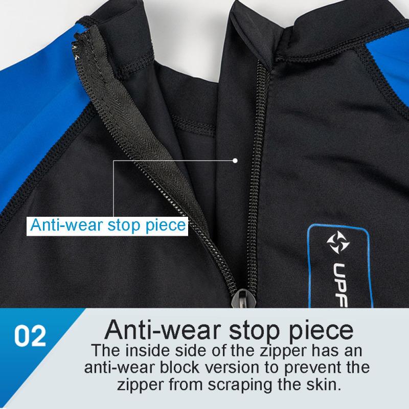 Rashguard-Anzug für Herren, Surfen, Schnorcheln, Tauchen, Ganzkörper-Badeanzug, UV50-Sonnen-UV-Schutz