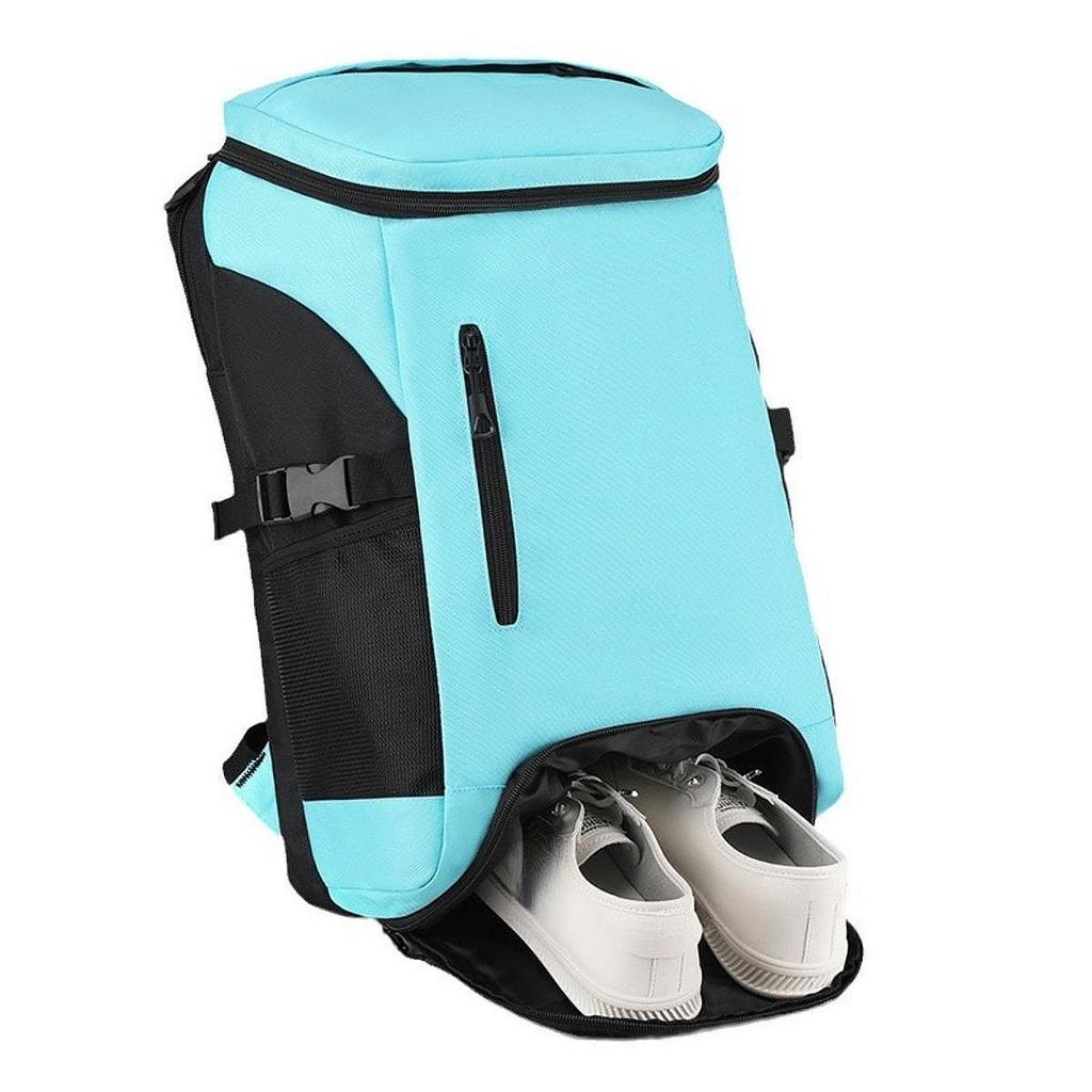 Badminton and Tennis Racket Bag with Separate Shoe Compartment Spacious Nylon Backpack for Fitness and Sports