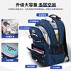 Middle and high school students large-capacity schoolbag fashionable simple versatile backpack lightweight commuter backpack
