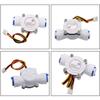 DN10 Water Flow External Thread Water Sensor Liquid Flowmeter Water Fluidmeter for Water Heater
