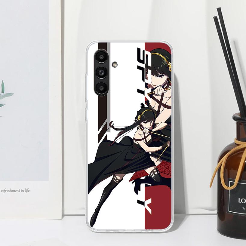 Anime Spy Family Anya Phone Case For Samsung Galaxy A17 A37 A57 A16 A26 A36 A56 A15 A25 A35 A55 A14 A24 A34 A54 A13 A23 A33 A53