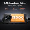 Doogee Fire 5 Ultra 4G Robustes Smartphone 1200LM Doppeltes Campinglicht 13000mAh 18W 36GB+128GB 6,6" HD+90Hz