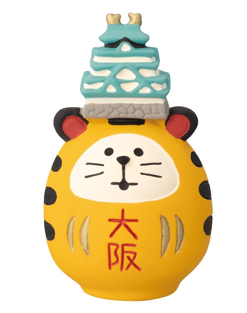 Decor Corporation Concombre Local Cat Daruma Osaka Castle Osaka ZCB-47402