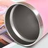 Large Capacity 304 Stainless Steel Double-Layer Vacuum Car Cup - Powder-Coated Thermos for Hot/Cold Beverages