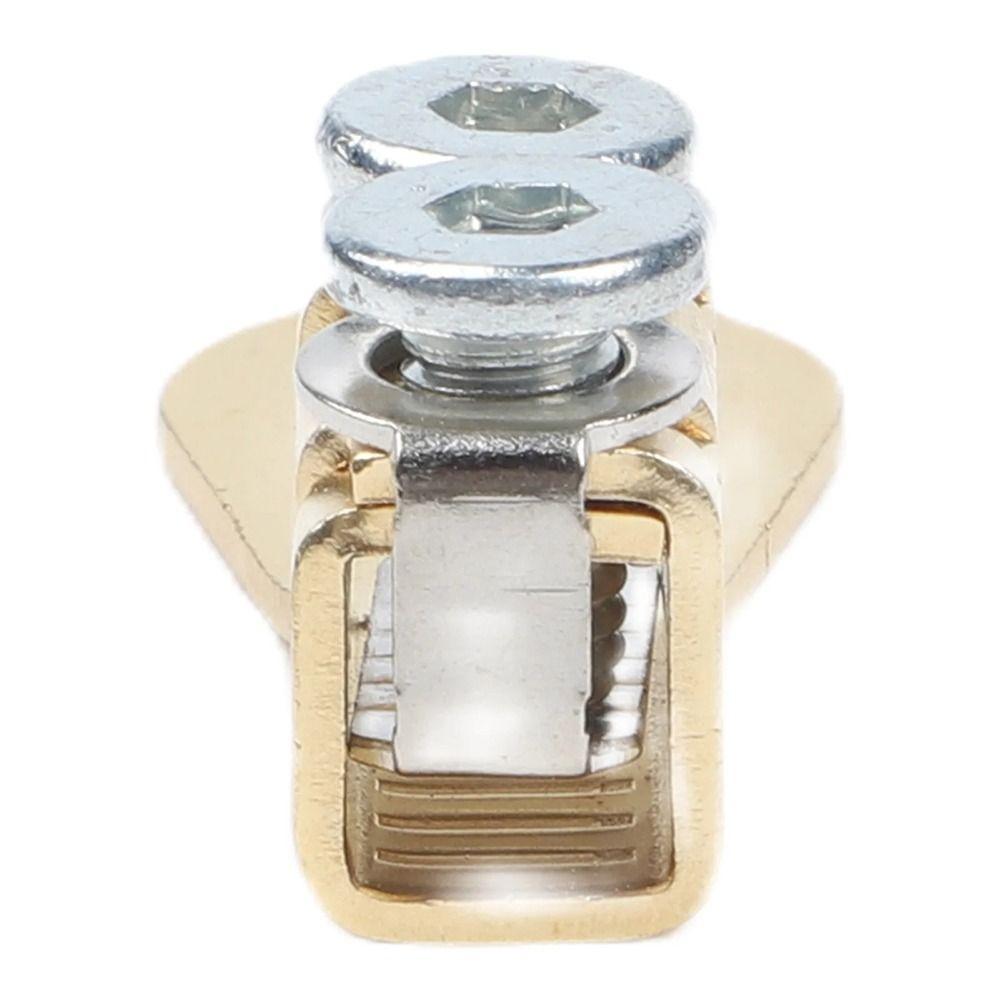 1Pcs New Brass Battery Terminal Block Wear-resistant Junction Block Post Terminals Clip Car