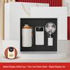 Digital Display Coffee Cup & Handheld Fan Business Gift Set for Leaders & Colleagues - Customizable with Logo