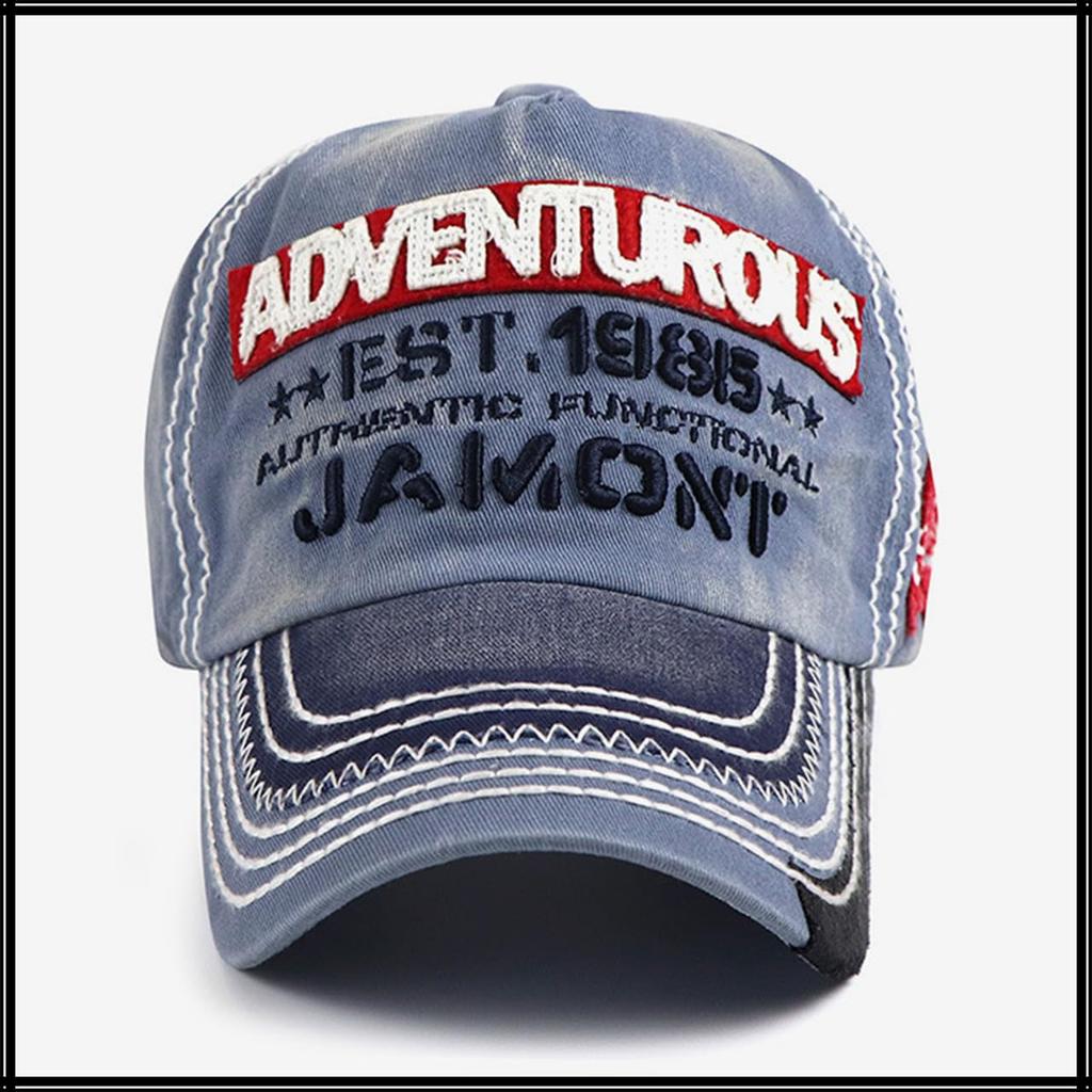 Casquette Chapeau Logo Lettre Anglaise Course Extérieur Femmes Hommes CA739 [Croc Blanc] (Marine)