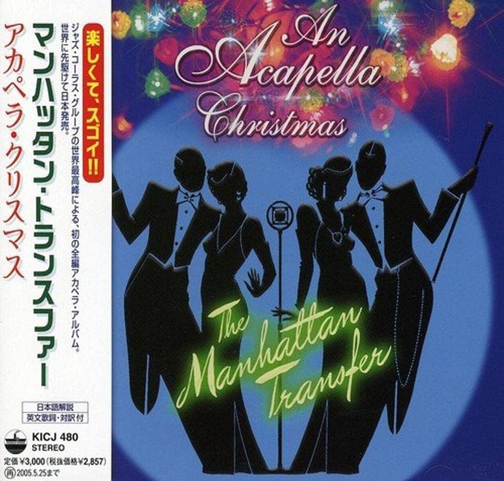 CD MANHATTAN TRANSFER - An Acapella Christmas KICJ480PROMO Paddle Wheel 2004 Japan ObiJazz Used