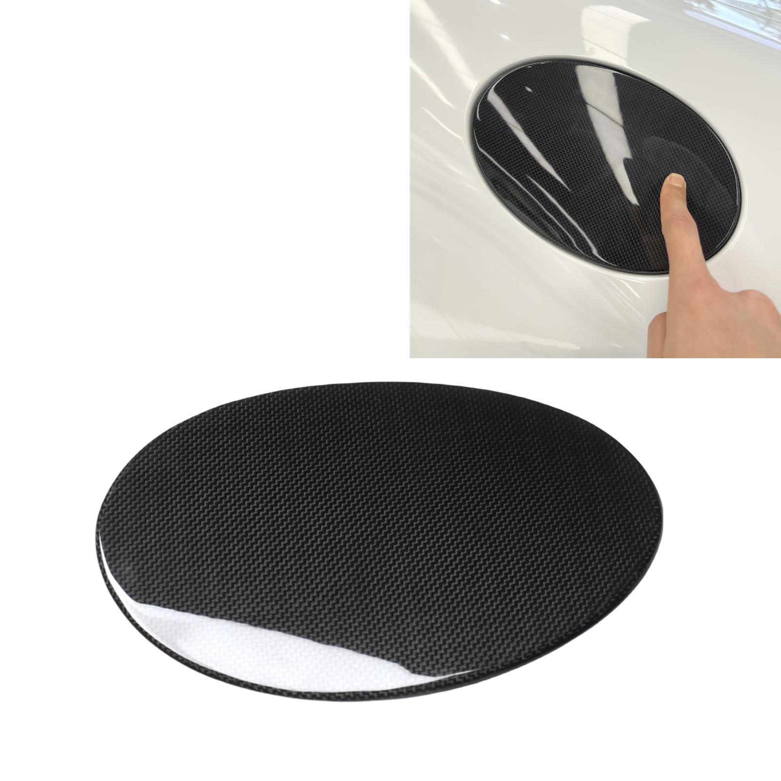 For Porsche 911 992 2020-2025 Dry Carbon Fiber Exterior Gas Oil Fuel Tank Cap Cover Trim