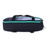 Li Ning Fabric Badminton Bag, One Shoulder Handbag Regular Unisex Black Green ABJS019-2