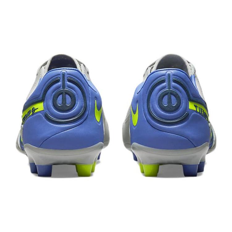 Nike Unisex Legend 9 Pro AG Soccer Shoes Grey/Yellow Men's DB0448-075