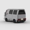 M-115241 Building Block Compatible Honda Van 8 Grid Car Acty Street Assembly Speed