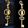 Vintage Metal Keychain Bag Pendant With Electroplating For Fashionable Handbag Decor Summer