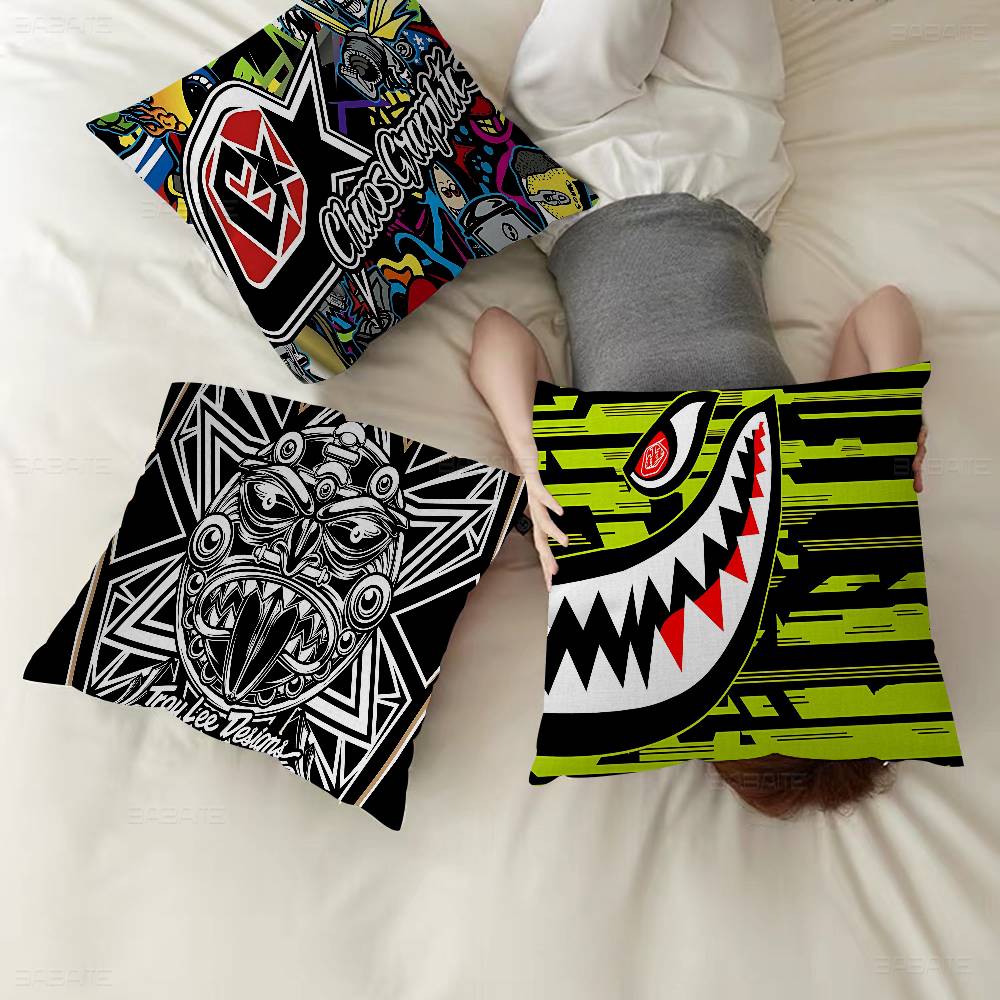 Troy Lee Design Fashion Pillow Gift Home Office Decoration Pillow Bedroom Sofa Car Cushion CoverPillow Case