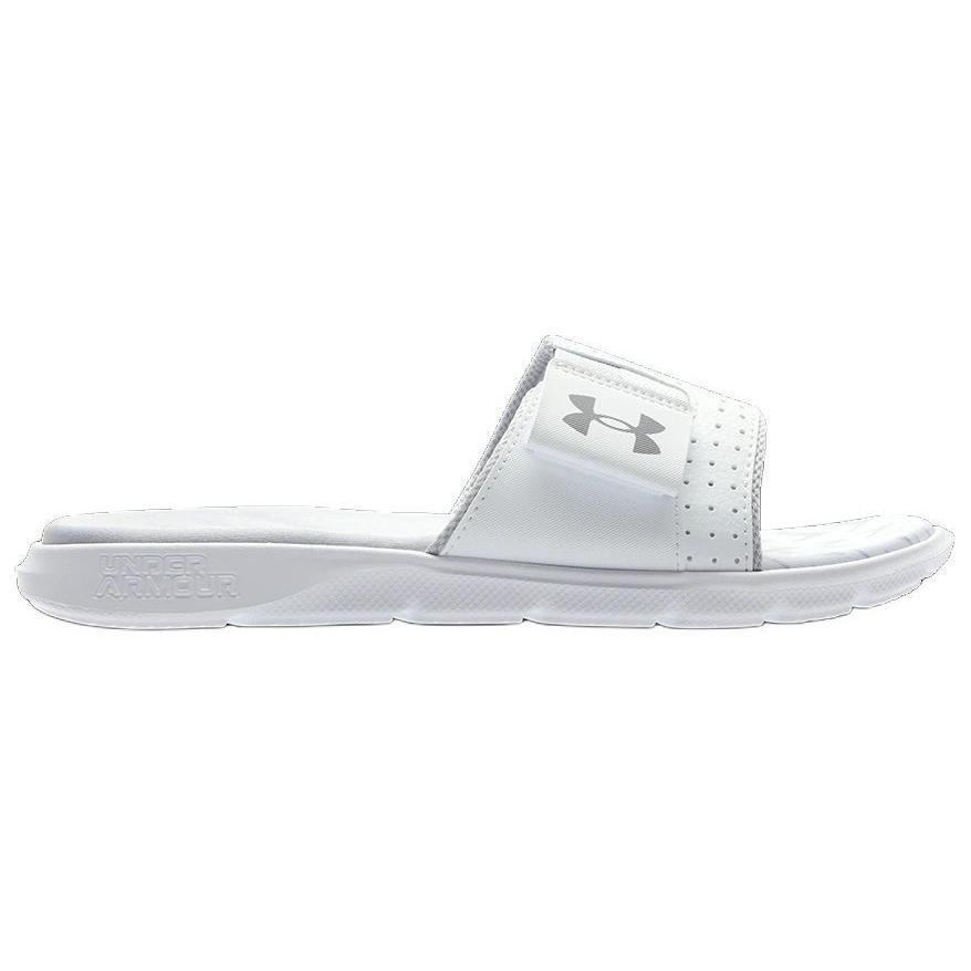 Under Armour Mercenary Abrasion Resistant Slide Slippers Men's White 3027252-101