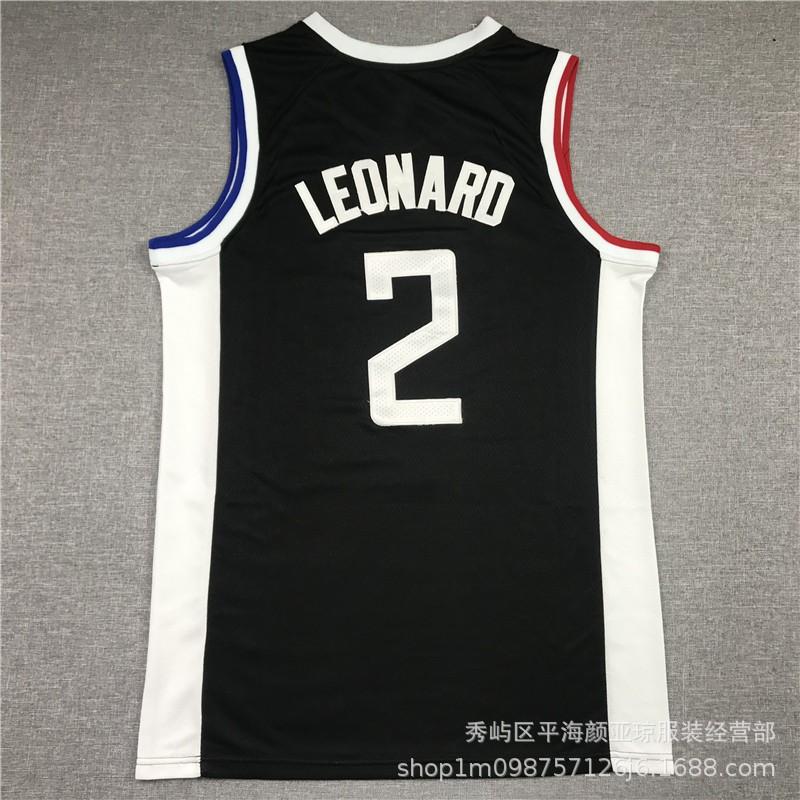 Embroidered Basketball Jersey LA Clippers Paul George 13 Kawhi Leonard 2 Custom Sportswear Men Women