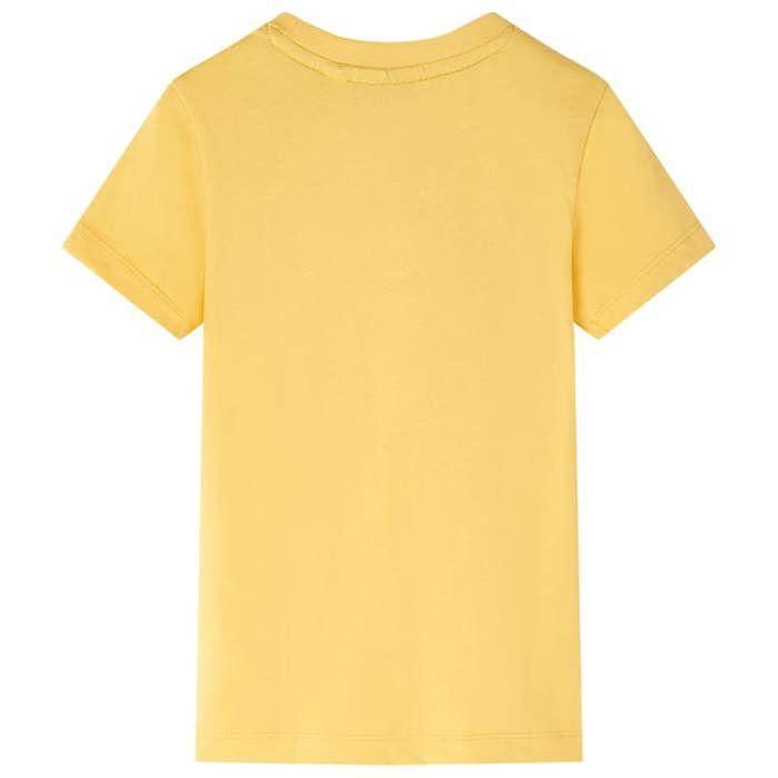 T-shirt pour enfants ocre clair 92/104/116/128/140