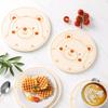 Bear Silicone Heat Insulation Coasters Home High Temperature Resistant Anti-scald Table Mats Creative Simple Non-slip Placemats