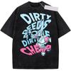 Anime JoJo's Bizarre Adventure Valentine Funny D4C Graphic T Shirt Men Casual Clothing Washed Tshirt Cotton Tee Harajuku T-shirt