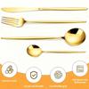 Silverware Flatware Set 24 Pcs Stainless Steel Tableware Set Household Cutlery Forks and Spoons Daily Necessities Service for 6