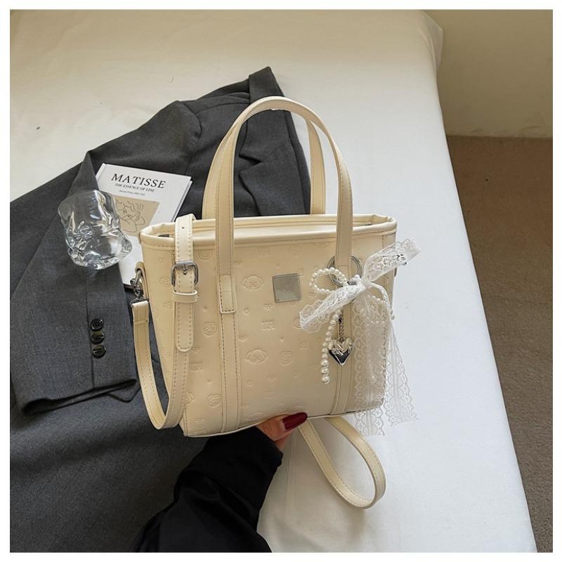 Handbag Bag Women's New Spring Fashion Shoulder Bag High-end Commuter Messenger Bucket Bag