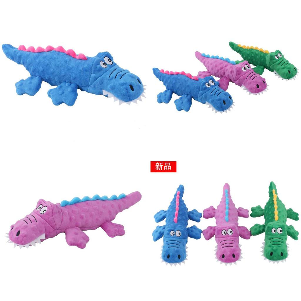 New Pet Plush Toy Crocodile Cute And Durable Perfect For Chewing 70g