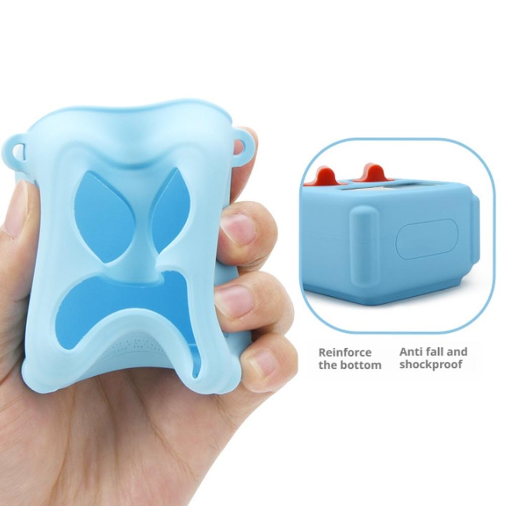 Shockproof Silicone Protective Case with Shoulder Strap Anti Drop Carrying Organizer Bag Waterproof Anti-lost