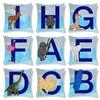 Animal Letter Decorative Pillowcase Living Room Office Ornaments Home Pillowcase