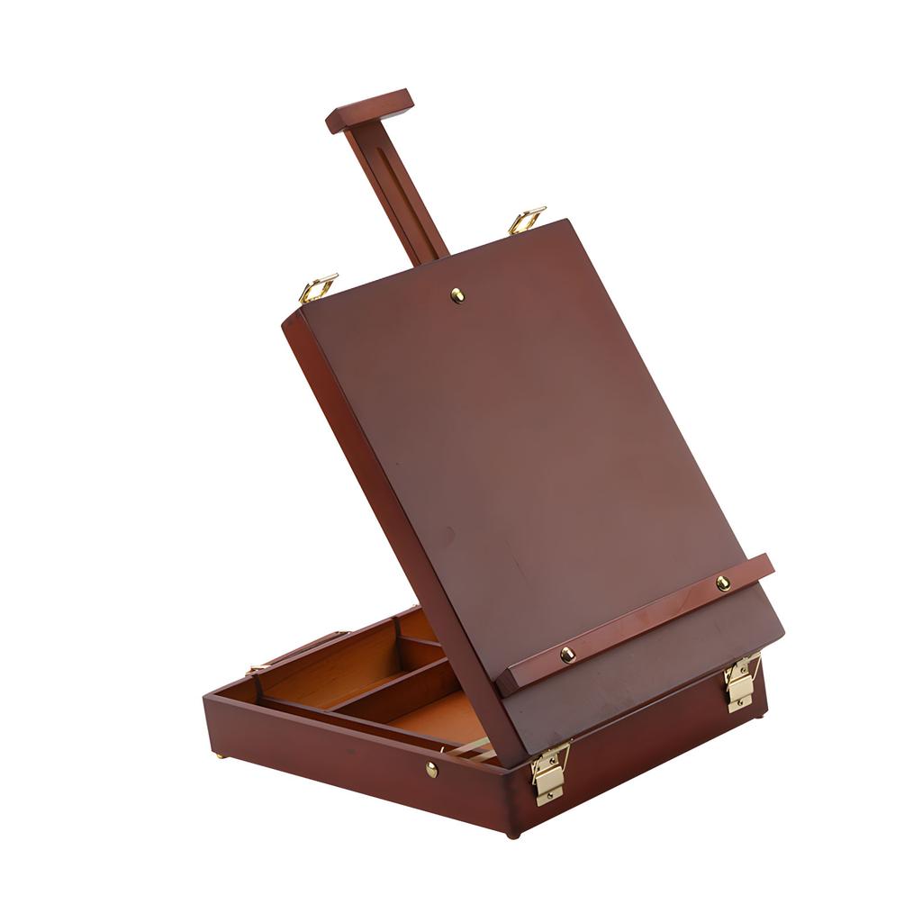 All In One Desktop Easel Art Organizers Featuring Adjustable Sections For Comfortable Drawing Painting Anywhere