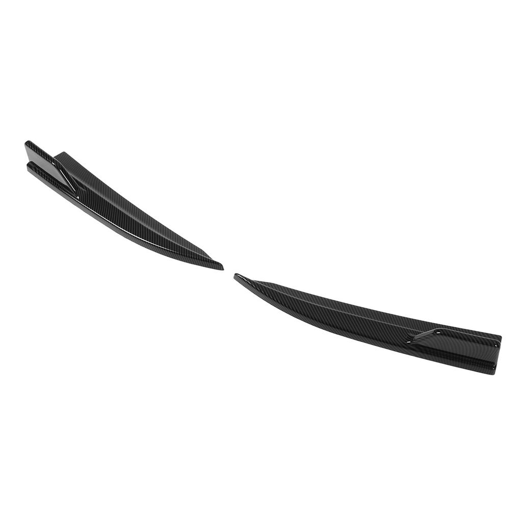 2 Pcs Rear Splitter Lip Spoiler Glossy Black Left Right Bumper Diffuser Splitter Kit for 3 Series  0 M Sport 2019‑2022