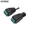 5PCS 12V 2.1 x 5.5mm DC Power Male Plug Jack Adapter Connector Plug for CCTV single color LED Light 5.5*2.5mm The socket