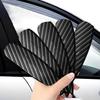 2PCS Car Rearview Mirror Rain Eyebrow Carbon Fiber Pattern Car Universal Rain Shield Rain Shield Reversing Mirror Rain Shield