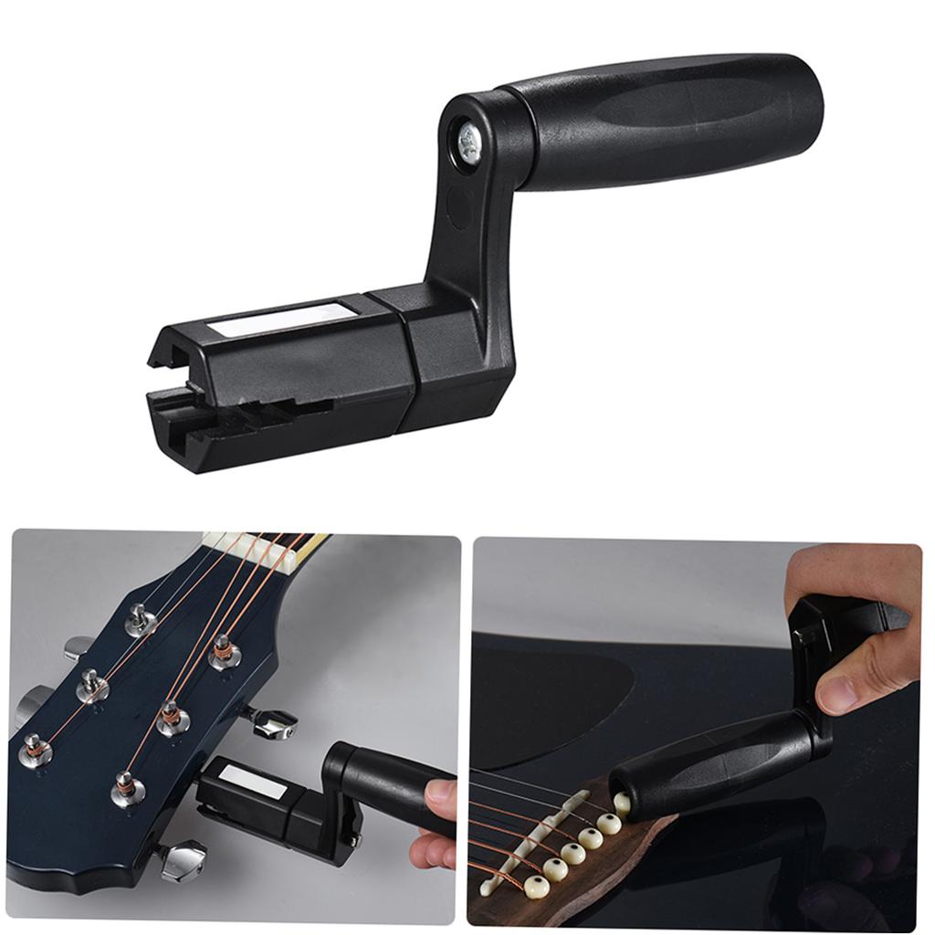 Alice A009CP Multifunctional Guitar String Peg Winder Bridge Pin Puller Electric Screwdriver Drill Bit Guitar Repair