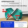 11-81mm Forstner Multi-Tooth Self-Centering Hinge Boring High Carbon Steel 1/1"(6.11mm) Hex Shank Drill Bit Set For Woodworking