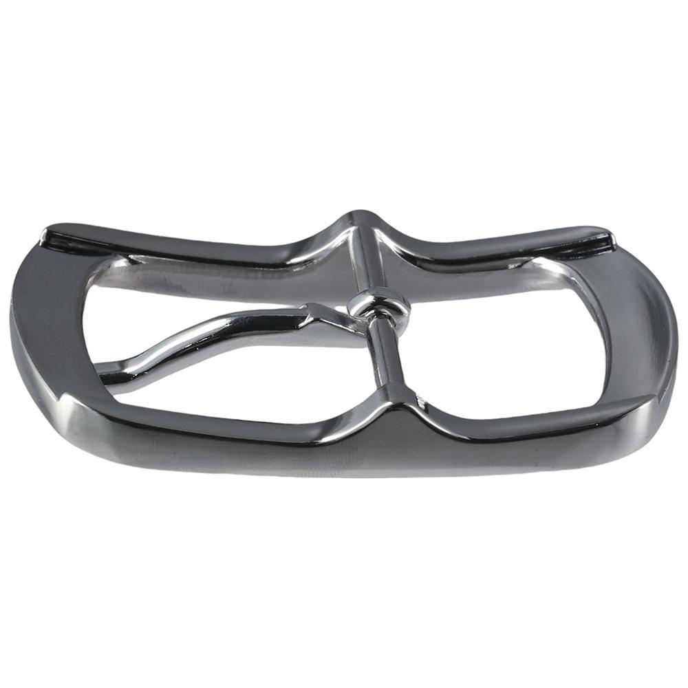 2pcs Rectangular Stainless Steel Belt Buckles Single Prong Belt Buckles  for 1.5 Inch/38mm Belt