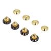 4 Set HiFi Speaker Isolation Feet Professional Metal Vibration Damping Speaker Shock Absorber Pads f