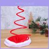 Festive Red Spring Christmas Hat For Fun Holiday Headwear And Unique Decorations