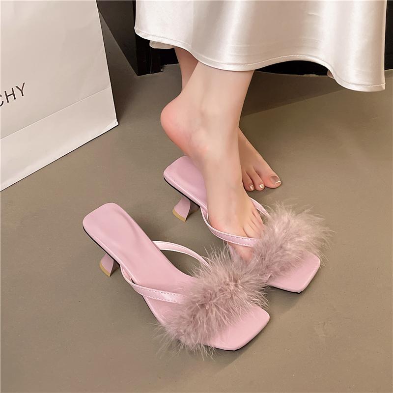 Fashion New Flip Flops Platform Fashionable Women's Shoes Female Sandal Clear Heels Corrective Luxury Girls Comfort Espadrilles Low High