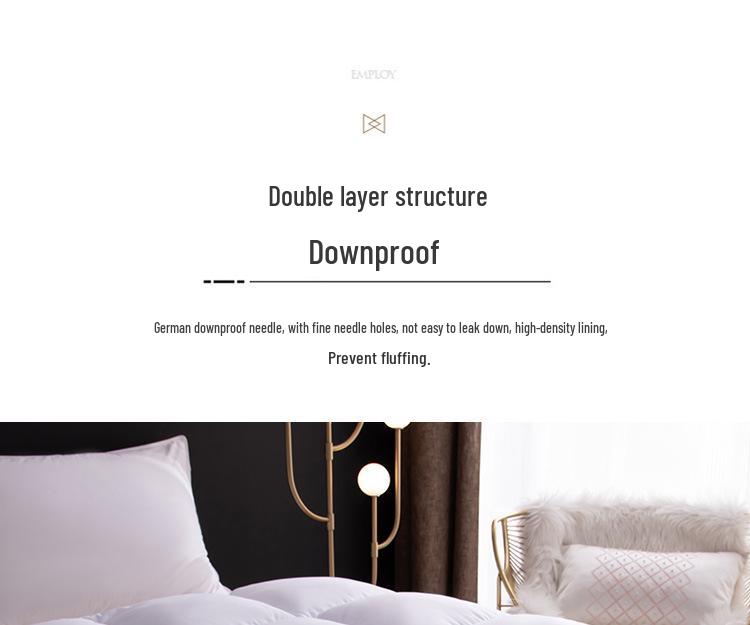 Five-Star Hotel Down Alternative Spring/Autumn Quilt - Washed Cotton