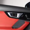 Matte Black ABS Inner Door Handle Bowl Cover Trim For Jaguar F-TYPE 2013-2024