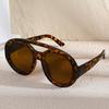 Fashion Oversized Sunglasses Women Vintage Round Big Frame Shades UV400 Sun Glasses Female Eyewears Oculos De Sol
