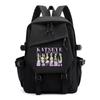 Kinder Schüler KATSEYE Bedruckter Rucksack Outdoor Schule Wasserdichte Leinwand Nylon Tasche