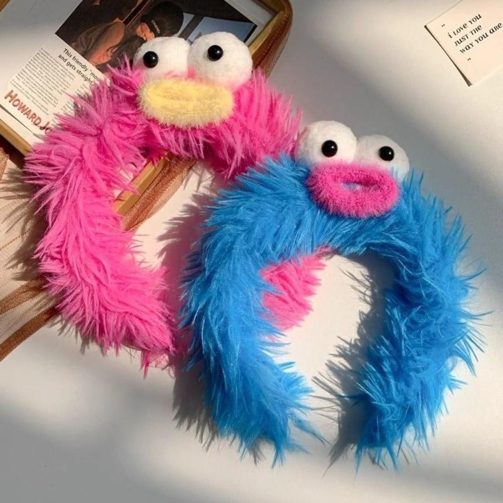 Plush Headband Cartoon Ugly Doll Funny Hair Hoop Creative Cosplay Hairband