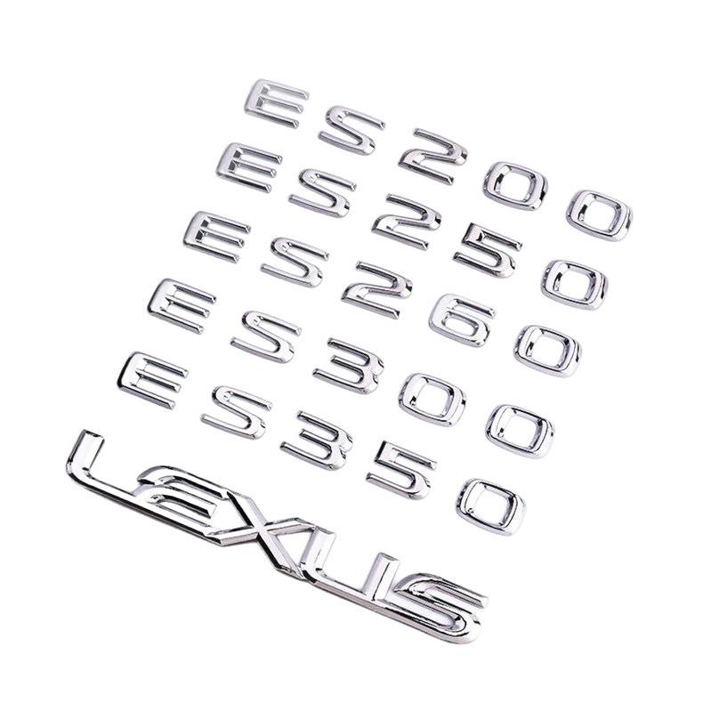 Lexus Rear Badge Car Logo Sticker for IS350, GX430, ES300, RX300