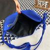 Casual Nylon Crossbody Bag Solid Color Shoulder Bag Simple Messenger Bag  Outdoor
