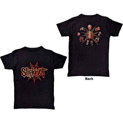 Slipknot The End So Far Pentagram Heads T-Shirt Black New Unisex T-Shirt