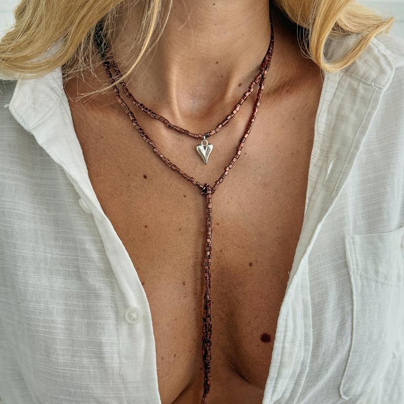 

Мода Золотой Цвет Любовь Сердце Подвеска Ожерелье Женщины Винтаж Бисерная Цепь Длинное Ожерелье Цепочка для Свитера Ювелирные Аксессуары A7