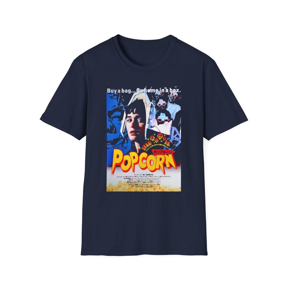 

1991 japanese movie poster popcorn tshirt M