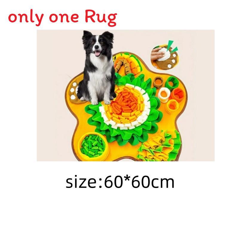 Pet Sniffing And Chewing Toy With Felt For Dogs And Cats Interactive Feeding And Stress Relief