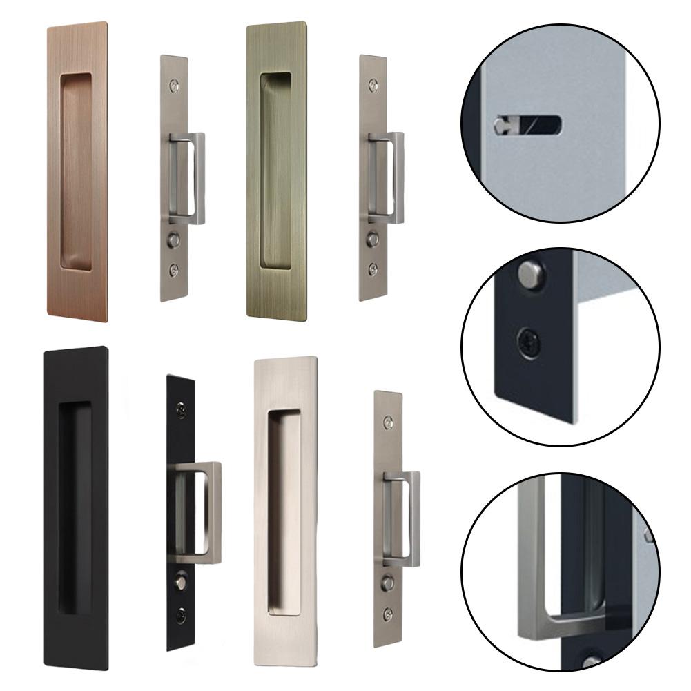 Edge Pull Handle Recessed Finger Pull Daily Use Reliability Easy Installation Functional Grip Hassle-free Setup For Barn Doors